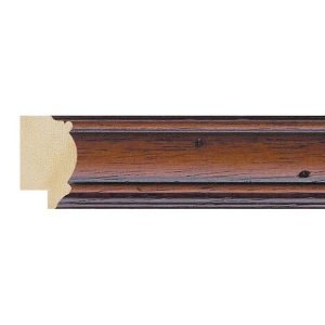 28x17mm Walnut Scoop Moulding