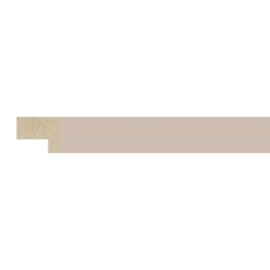 13x16mm Pale Grey Flat Moulding