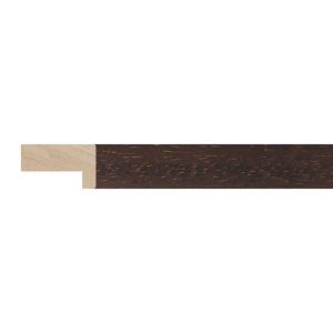 13x22mm Brown Flat Open Grain Moulding