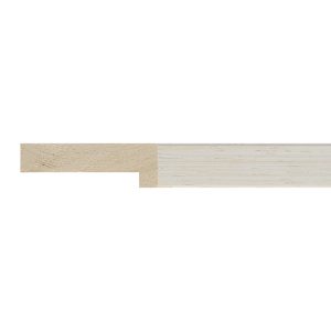 13x40mm Ivory Flat Moulding