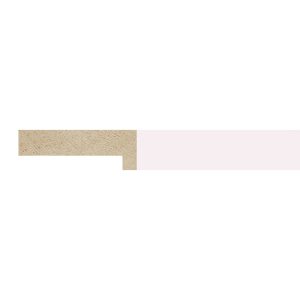 13x40mm Matt White Flat Moulding