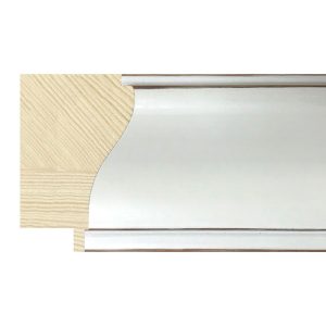 54x35mm White Aquila Scoop Moulding