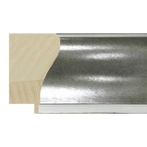 54x35mm Silver/White Lip Aquila Scoop Moulding
