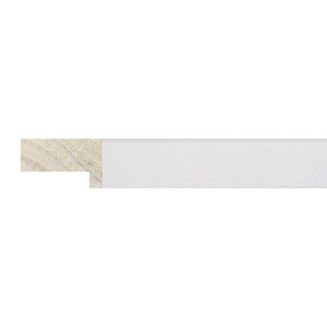 15x25mm White Havana Flat Moulding