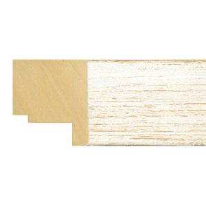 42x40mm Cream Flat Moulding