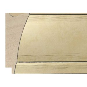 70x30mm Gold Cremona Scoop Moulding