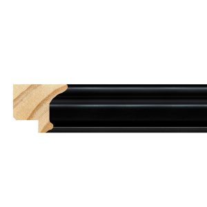 23x26mm Black Palma Step Moulding