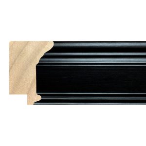43x30mm Black Palma Step Moulding