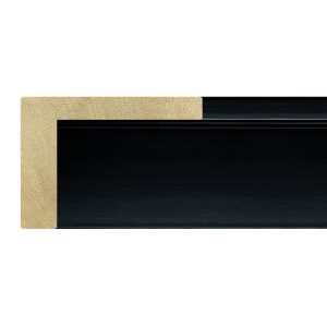 7x55mm Black Palma L-shape Moulding