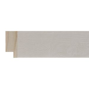 30x14mm White Flat Moulding