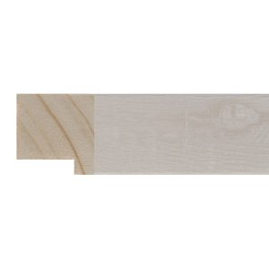 30x30mm Cream Flat Moulding