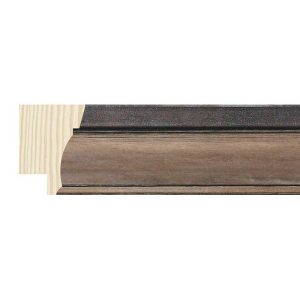 30x20mm Bronze Firenze Scoop Moulding
