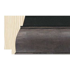 55x29mm Pewter Firenze Scoop Moulding