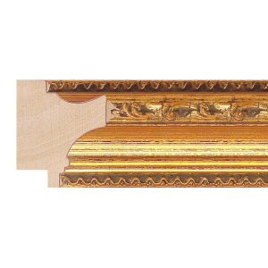 40x36mm Gold Scoop Moulding