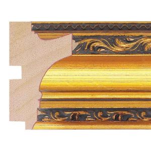 72x42mm Gold Scoop Moulding