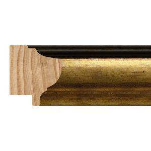 40x35mm Gold LUXE Waterloo Scoop Moulding
