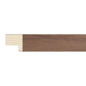 20x20mm Walnut Veneer Maiella Flat Moulding