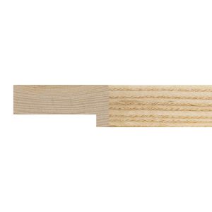 20x45mm Raw Ash Flat Moulding