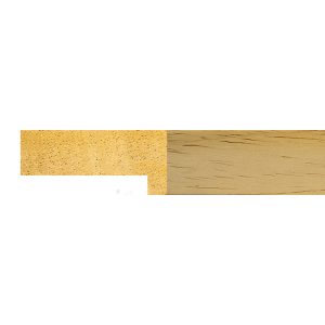 20x45mm Raw Obeche Flat Moulding