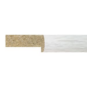 20x45mm White Cushion Moulding