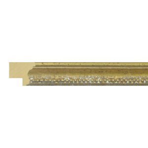 16x18mm Gold Scoop Moulding