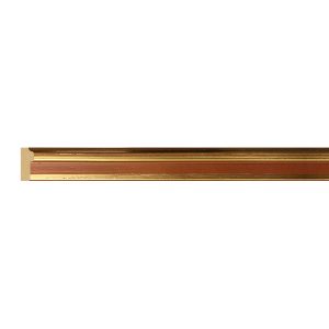 8x6mm Antique Gold Slip Moulding