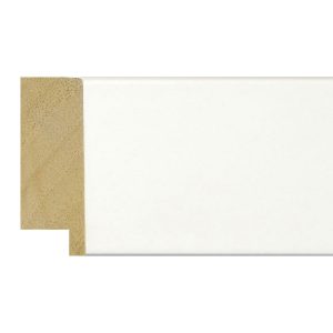53x20mm White Flat Moulding