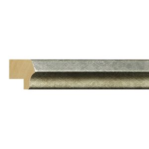 20x12mm Silver Palermo Step Moulding