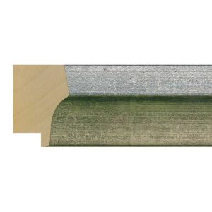 40x27mm Silver Palermo Step Moulding