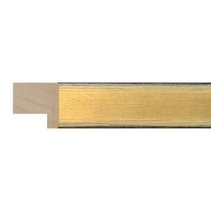 22x22mm Gold/Black Corners Chicago Block Moulding