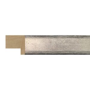 22x22mm Pewter/Black Corners Chicago Block Moulding