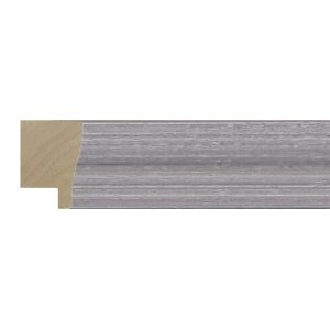 27x17mm Grey Wash Willow Bevel Moulding