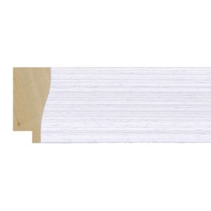 36x18mm White Wash Willow Bevel Moulding