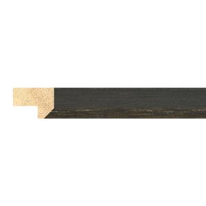 15x20mm Black New Orleans Bevelled Box Moulding