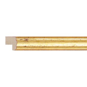 16x12mm Gold Scoop Moulding