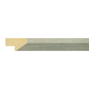14x25mm Pale Grey Bevel Moulding