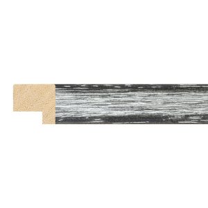 19x20mm Black Southwold Flat Moulding