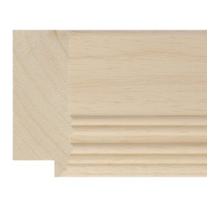 71x29mm Raw Obeche Flat Moulding