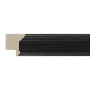 25x22mm Rustic Black Step Moulding