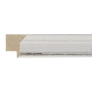 25x22mm Rustic White Step Moulding