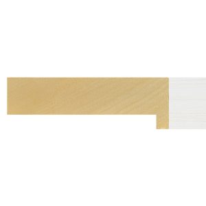 25x78mm White Flat Moulding