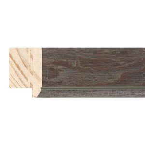34x19mm Grey/Silver SE Oakhill Flat Moulding