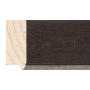 55x19mm Wenge/Silver SE Oakhill Flat Moulding