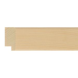 30x14mm Raw Pine Flat Moulding