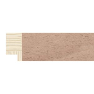 30x17mm Beech Veneer Maiella Flat Moulding
