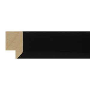 30x19mm Black Ravenna Bevel Moulding