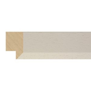 30x19mm Ivory Ravenna Bevel Moulding