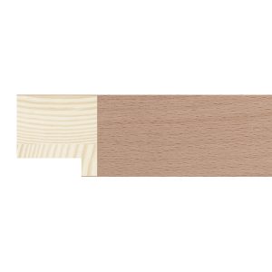 30x30mm Beech Veneer Maiella Flat Moulding