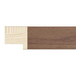 30x30mm Walnut Veneer Maiella Flat Moulding
