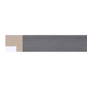 19x20mm Distressed Grey Exmoor Flat Moulding